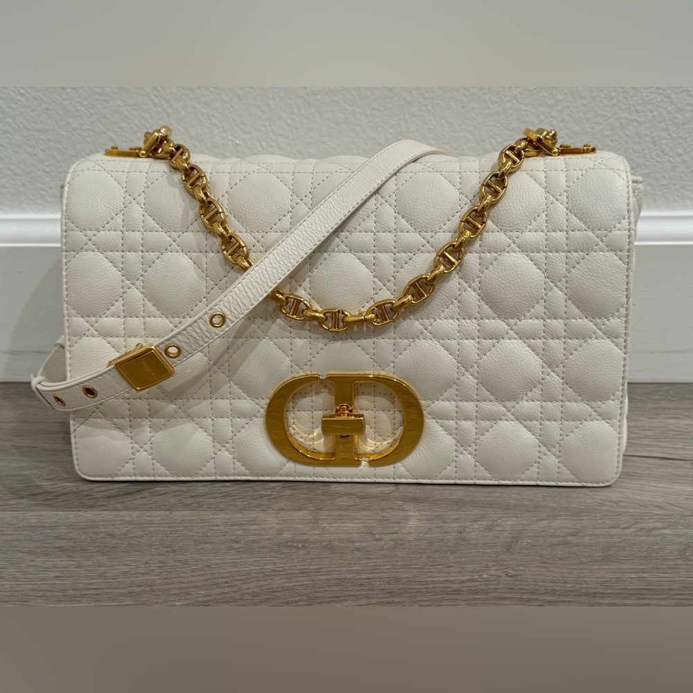 Christian Dior Caro Large Shoulder Bag